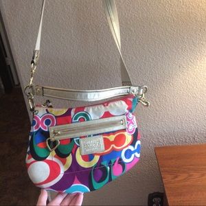 Coach colorful Satchel purse